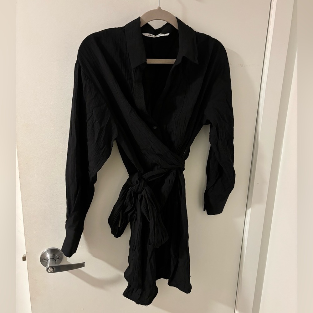 Zara little black dress (size small)